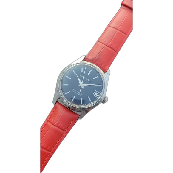 Vintage Citizen Leader Student Black Dial Para Shock Seven Jewels Rare 1960s - Picture 3 of 7